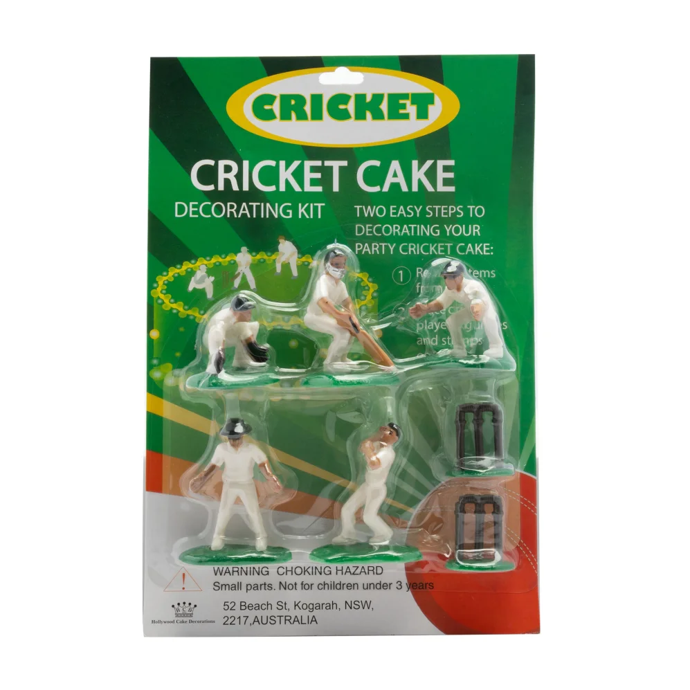 Buy PRECUT Cricket Edible Cupcake Toppers - Sports Theme Premium Thickness  SWEETENED VANILLA - wafer card disc cake decorations Online at  desertcartINDIA